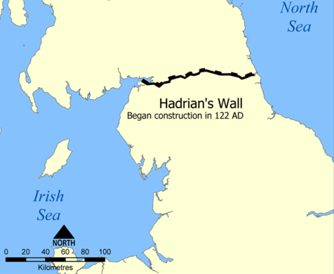 4 nights Cycle Hadrians Wall from Newcastle England