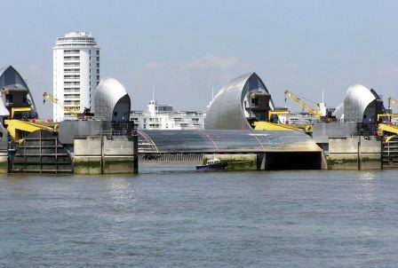 5 nights Biking Garden of England London to Dover.
The Thames Barrier