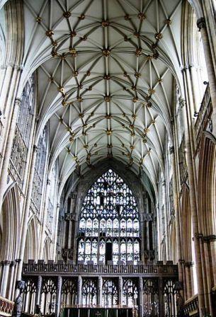 6 nights Biking Englands Cathedrals York to Durham Inside York Minster